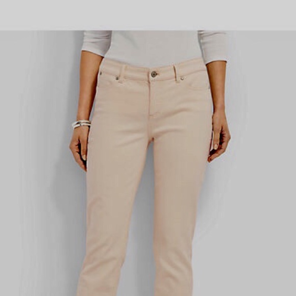 Talbots Five Pocket Ankle Denim